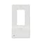 Westek Westek LumiCover White 1 gang Plastic Decorator USB Nightlight Wall Plate 1 pk LCR-UDDO-W - alternate 1